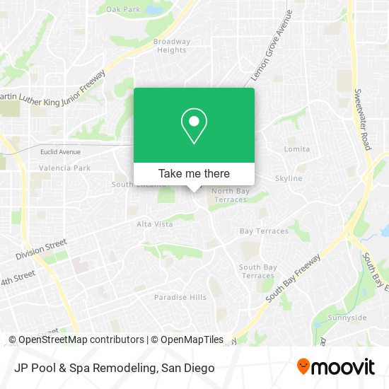 JP Pool & Spa Remodeling map