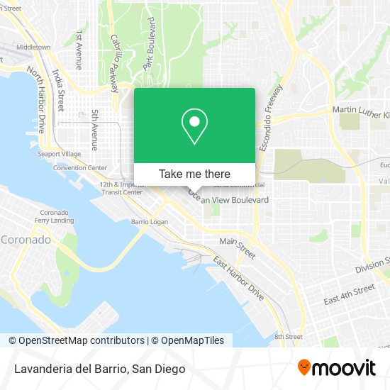 Mapa de Lavanderia del Barrio