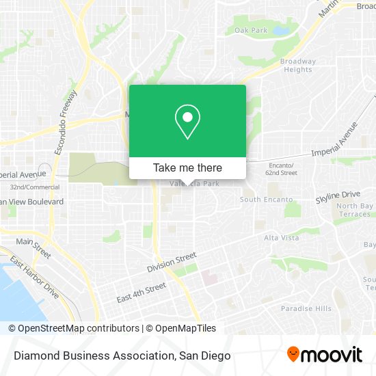 Diamond Business Association map