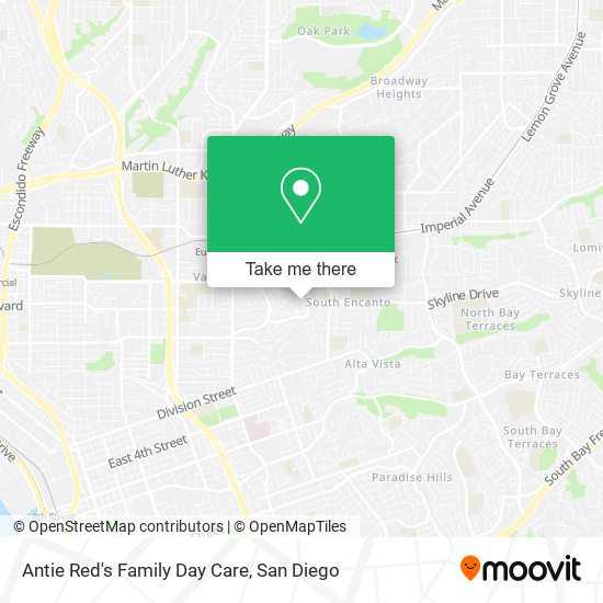 Mapa de Antie Red's Family Day Care