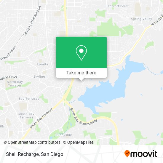 Shell Recharge map