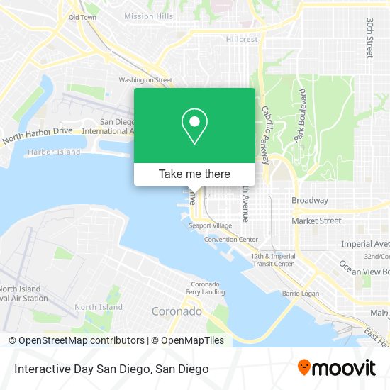 Mapa de Interactive Day San Diego