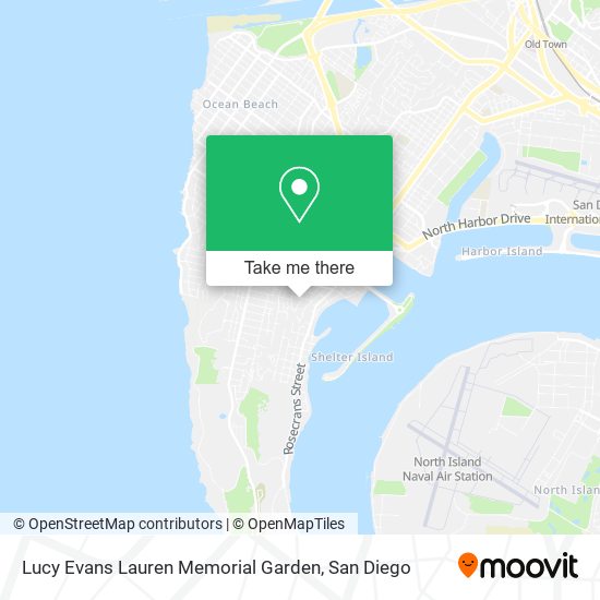 Lucy Evans Lauren Memorial Garden map