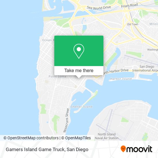 Gamers Island Game Truck map