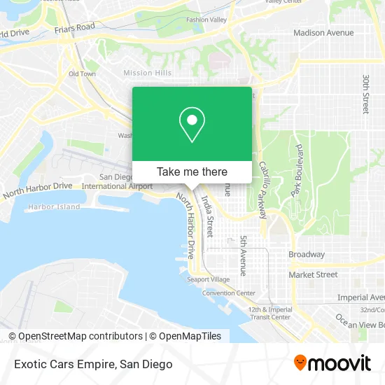 Mapa de Exotic Cars Empire