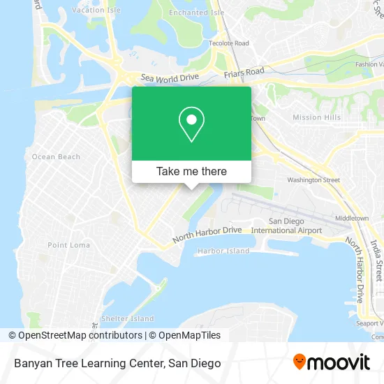 Mapa de Banyan Tree Learning Center