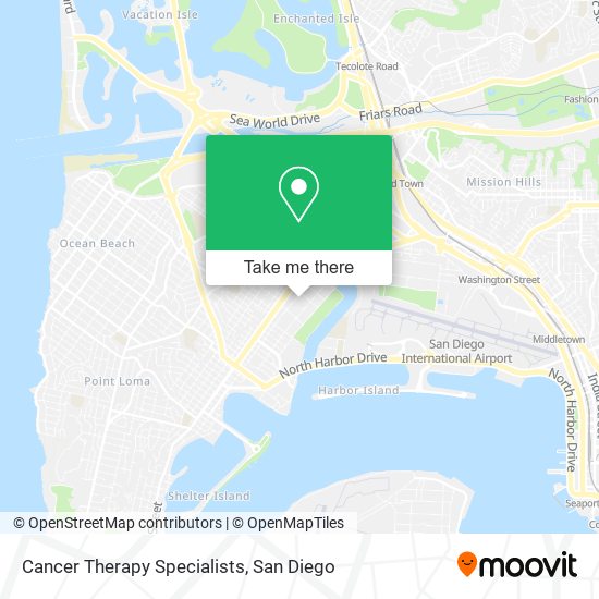 Cancer Therapy Specialists map