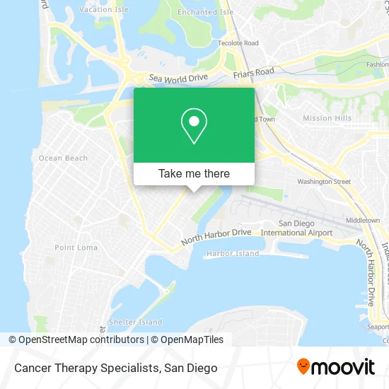 Mapa de Cancer Therapy Specialists