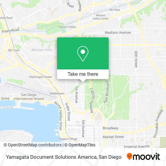 Yamagata Document Solutions America map