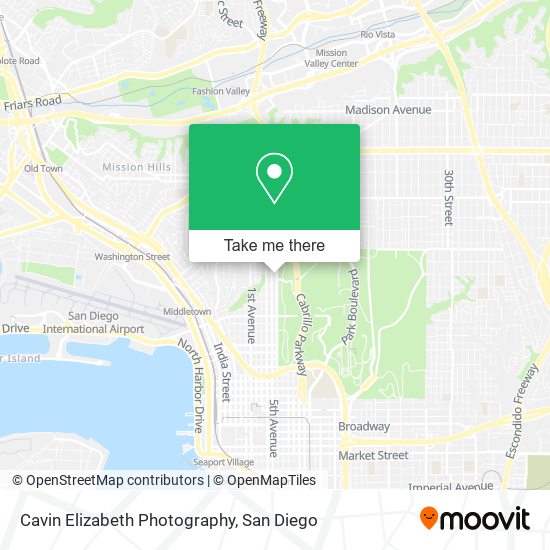 Cavin Elizabeth Photography map