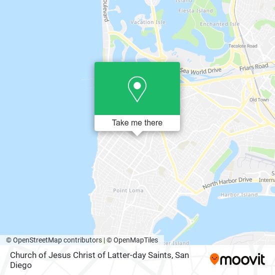Church of Jesus Christ of Latter-day Saints map