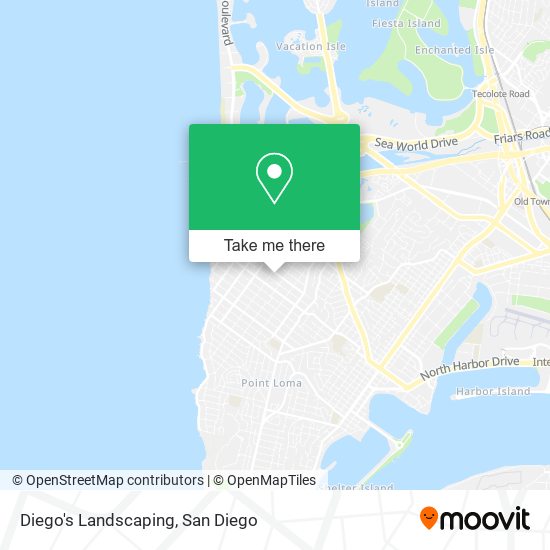 Mapa de Diego's Landscaping