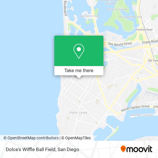 Mapa de Dolce's Wiffle Ball Field