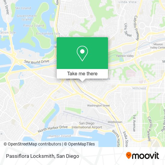Mapa de Passiflora Locksmith