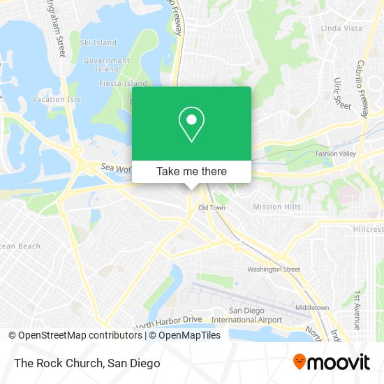 The Rock Church map