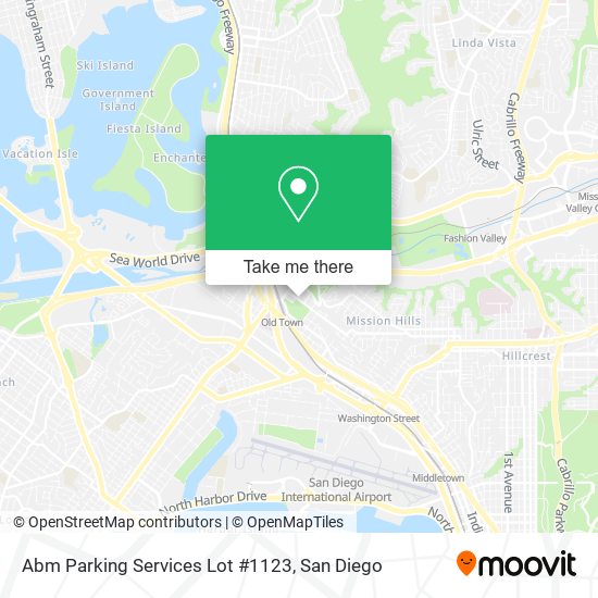 Mapa de Abm Parking Services Lot #1123