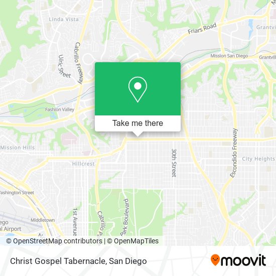 Mapa de Christ Gospel Tabernacle