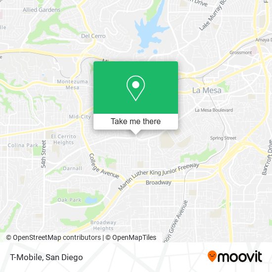 T-Mobile map