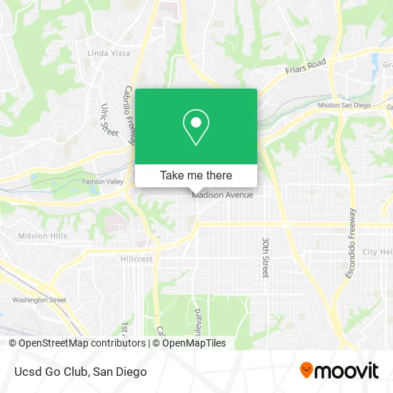 Mapa de Ucsd Go Club
