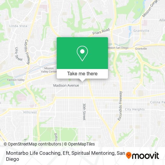 Mapa de Montarbo Life Coaching, Eft, Spiritual Mentoring