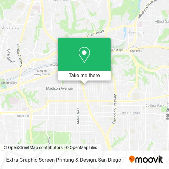 Mapa de Extra Graphic Screen Printing & Design