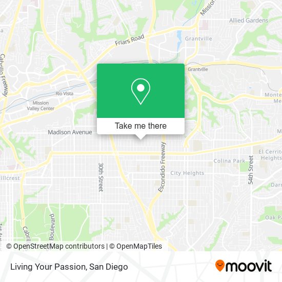 Mapa de Living Your Passion