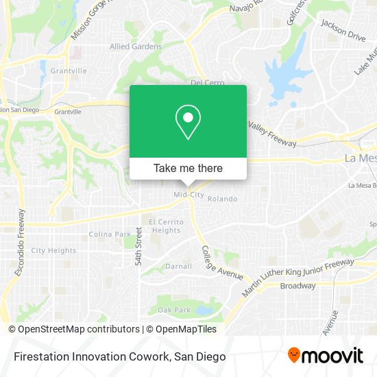 Mapa de Firestation Innovation Cowork
