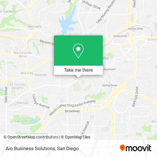 Aio Business Solutions map