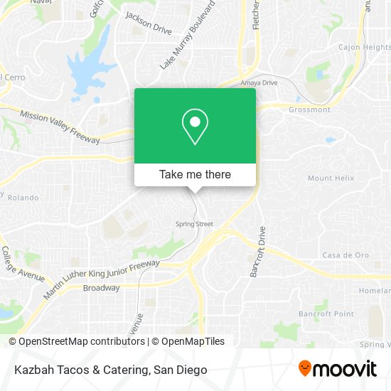 Kazbah Tacos & Catering map