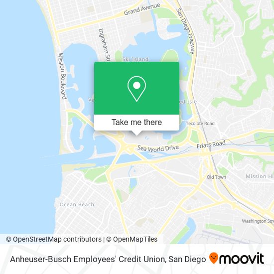 Mapa de Anheuser-Busch Employees' Credit Union