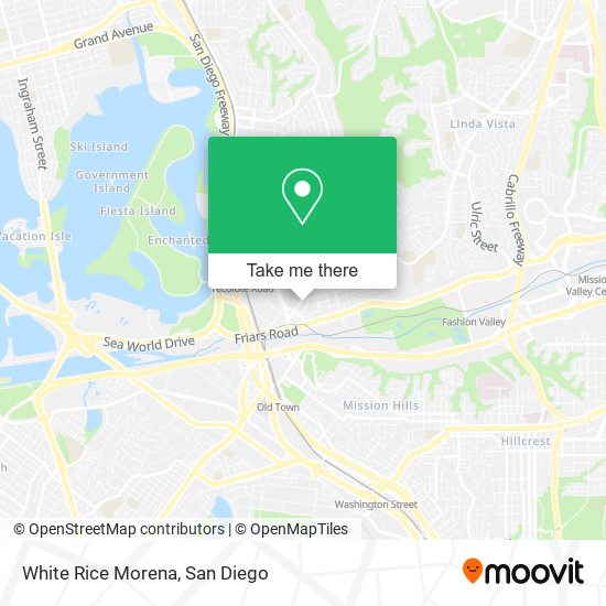 Mapa de White Rice Morena