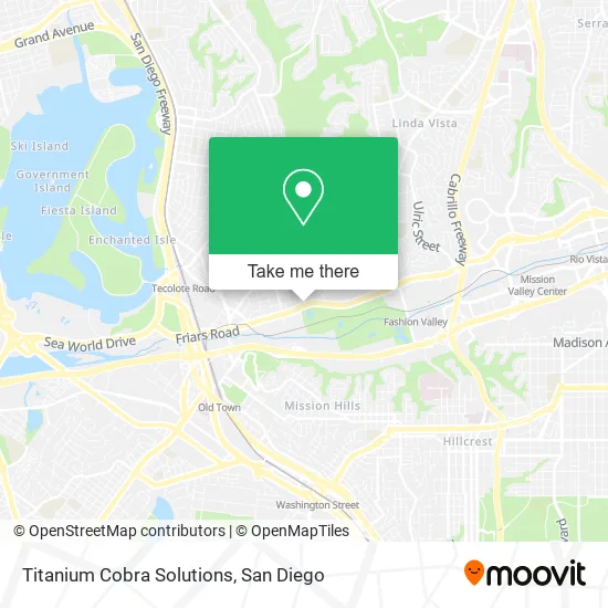 Titanium Cobra Solutions map