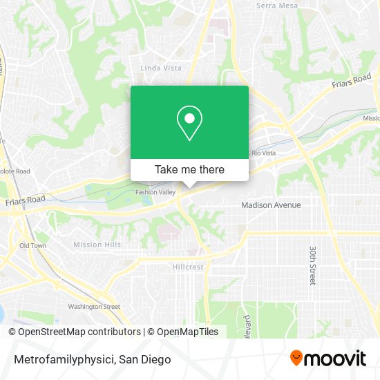 Metrofamilyphysici map