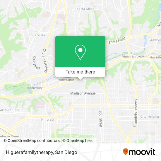 Mapa de Higuerafamilytherapy