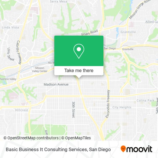 Mapa de Basic Business It Consulting Services