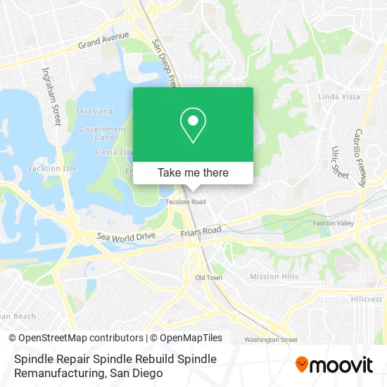 Mapa de Spindle Repair Spindle Rebuild Spindle Remanufacturing