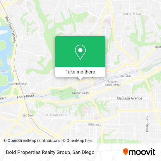 Bold Properties Realty Group map