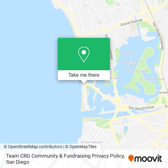 Team CRG Community & Fundraising Privacy Policy map