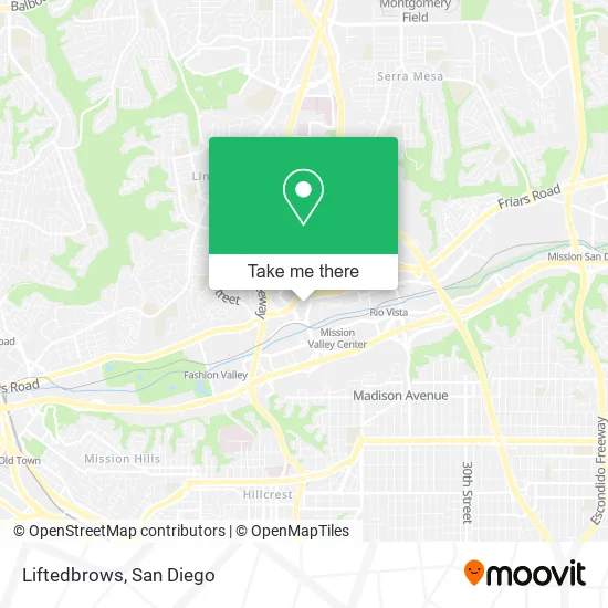 Liftedbrows map
