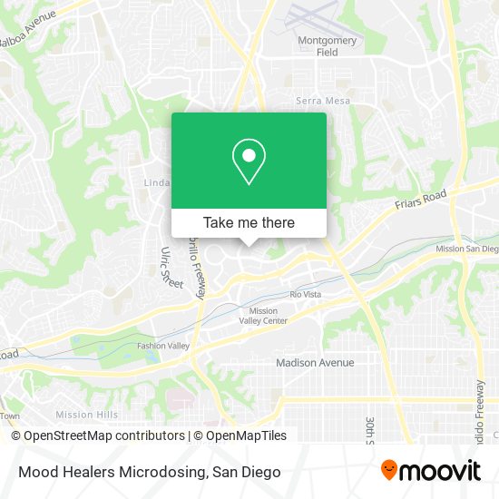 Mapa de Mood Healers Microdosing