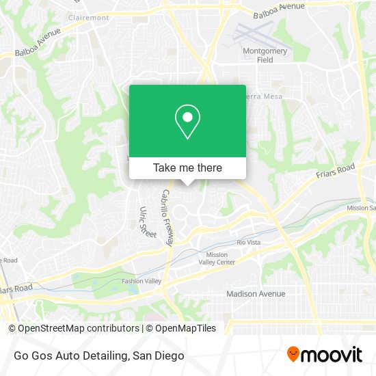 Mapa de Go Gos Auto Detailing
