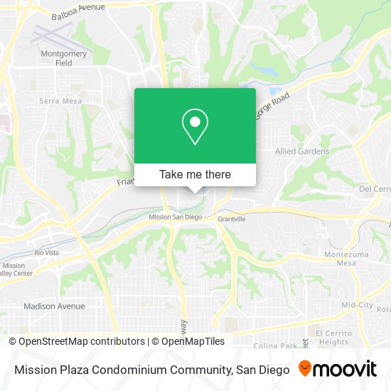 Mission Plaza Condominium Community map