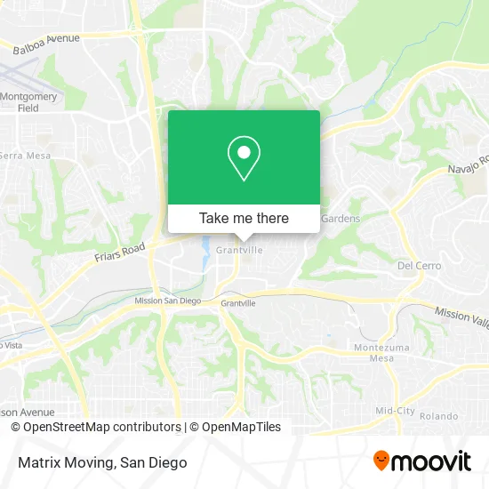 Mapa de Matrix Moving