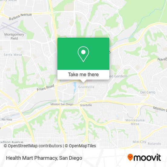Health Mart Pharmacy map