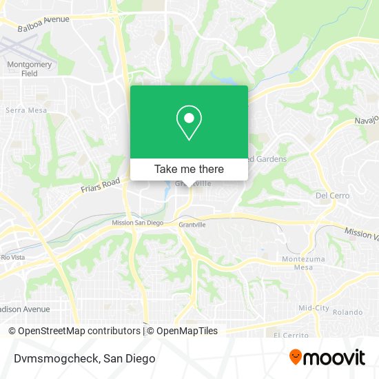 Dvmsmogcheck map