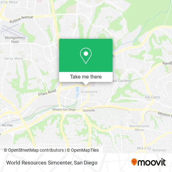 Mapa de World Resources Simcenter