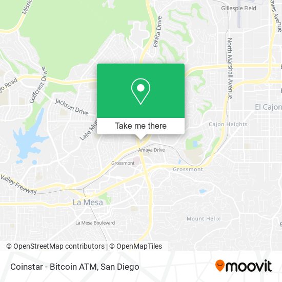 Coinstar - Bitcoin ATM map