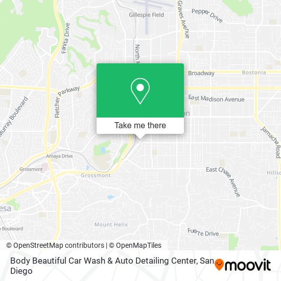 Body Beautiful Car Wash & Auto Detailing Center map