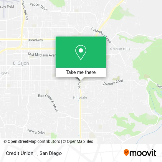 Mapa de Credit Union 1