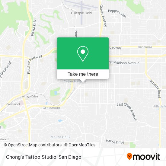 Chong's Tattoo Studio map